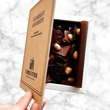 Organic hazelnut chocolate book box - Fairy Cabosse and Nutcracker 5