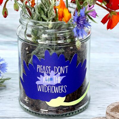 Don't Kill Me' Wildflower Jar Grow Kit