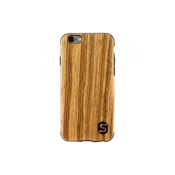 Maxi coque - Fabriquée en bois de teck véritable (pour Apple, Samsung, Huawei) - Samsung S8 Plus 2