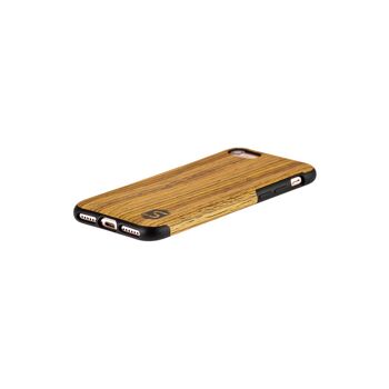 Maxi coque - Fabriquée en bois de teck véritable (pour Apple, Samsung, Huawei) - Samsung S8 Plus 9