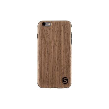 Maxi coque - en bois véritable Black Walnut (pour Apple, Samsung, Huawei) - Samsung S10 Plus 5