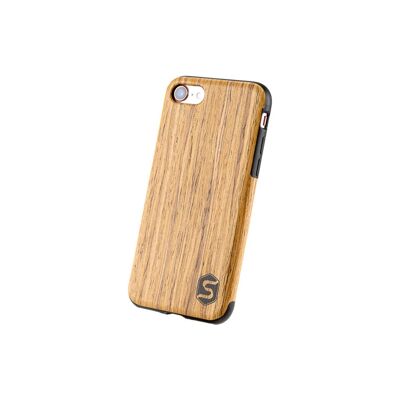 Maxi case - Hecho de madera real Dalbergia (para Apple, Samsung) - Apple iPhone 7/8