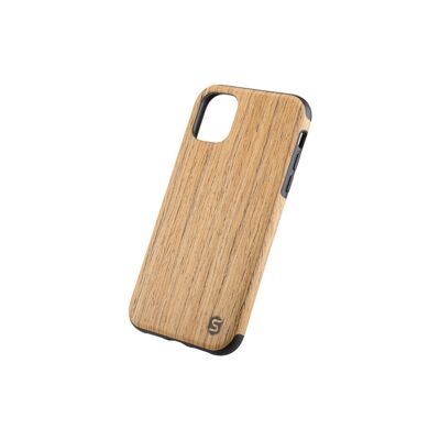 Maxi case - Made of real wood Dalbergia (for Apple, Samsung) - Apple iPhone 11