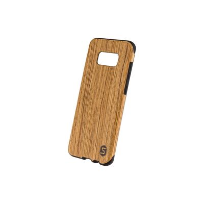 Estuche maxi - hecho de madera real Dalbergia (para Apple, Samsung) - Samsung S8