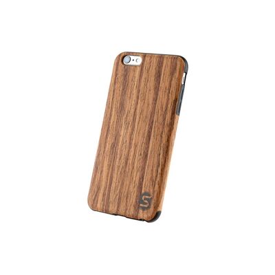 Maxi coque - En véritable bois de padouk (pour Apple, Samsung, Huawei) - Apple iPhone 6+
