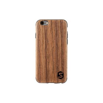 Maxi coque - en bois véritable Padouk (pour Apple, Samsung, Huawei) - Samsung S9 2