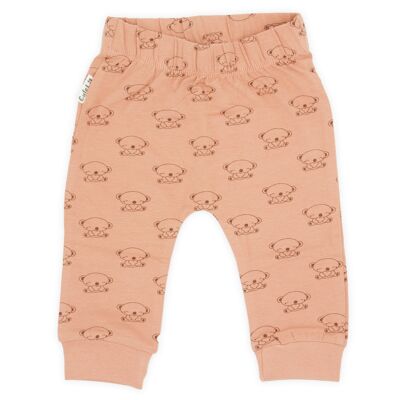 "Pantaloni Easy KOALA PRINT Rosa Ruggine"