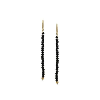 Amy Boucles d'Oreilles Noir