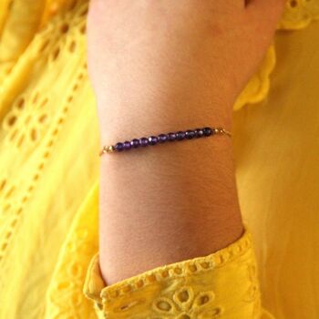 Bracelet Subtil Shimmer - Violet 1