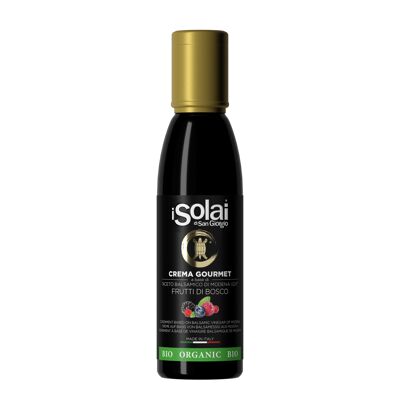 Crema Gourmet con Aceto Balsamico di Modena IGP BIOLOGICO - Frutti di bosco