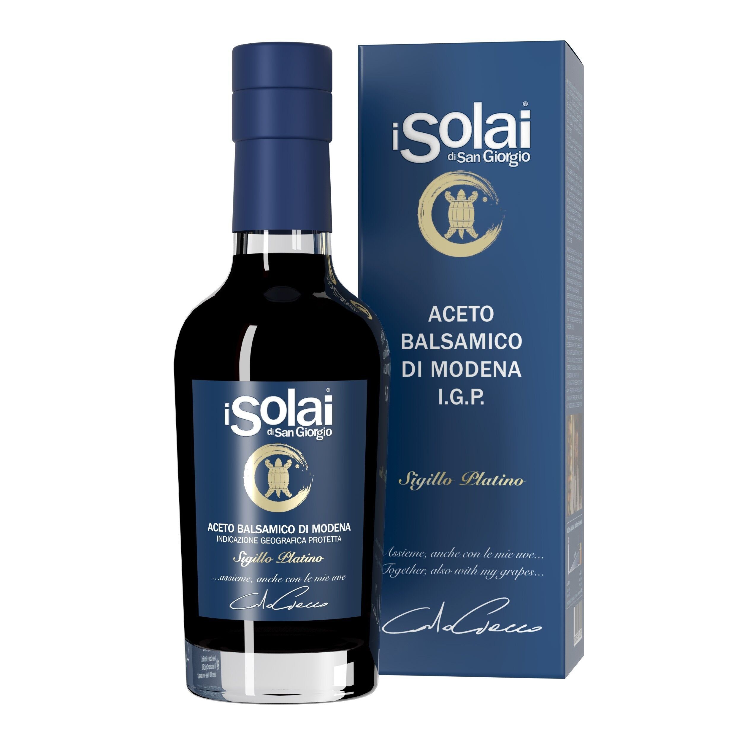 Aceto Balsamico di Modena IGP "SIGILLO PLATINO" 250ml - COLLEZIONE CARLO CRACCO