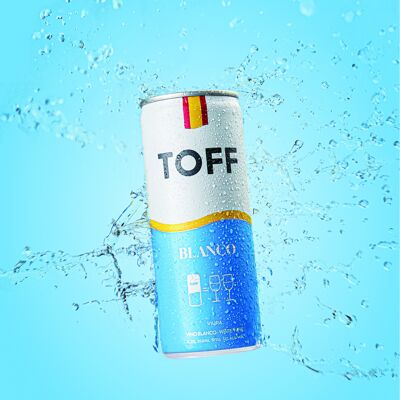 TOFF Vino BLANCO en lata (white canned wine)