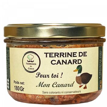 Terrine de canard 180gr 3