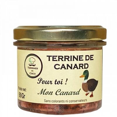 Terrine de canard 90gr