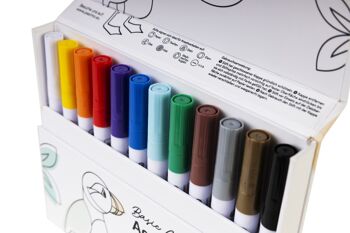 Ensemble de crayons acryliques Couleur de base : 12x 0,7 mm 7