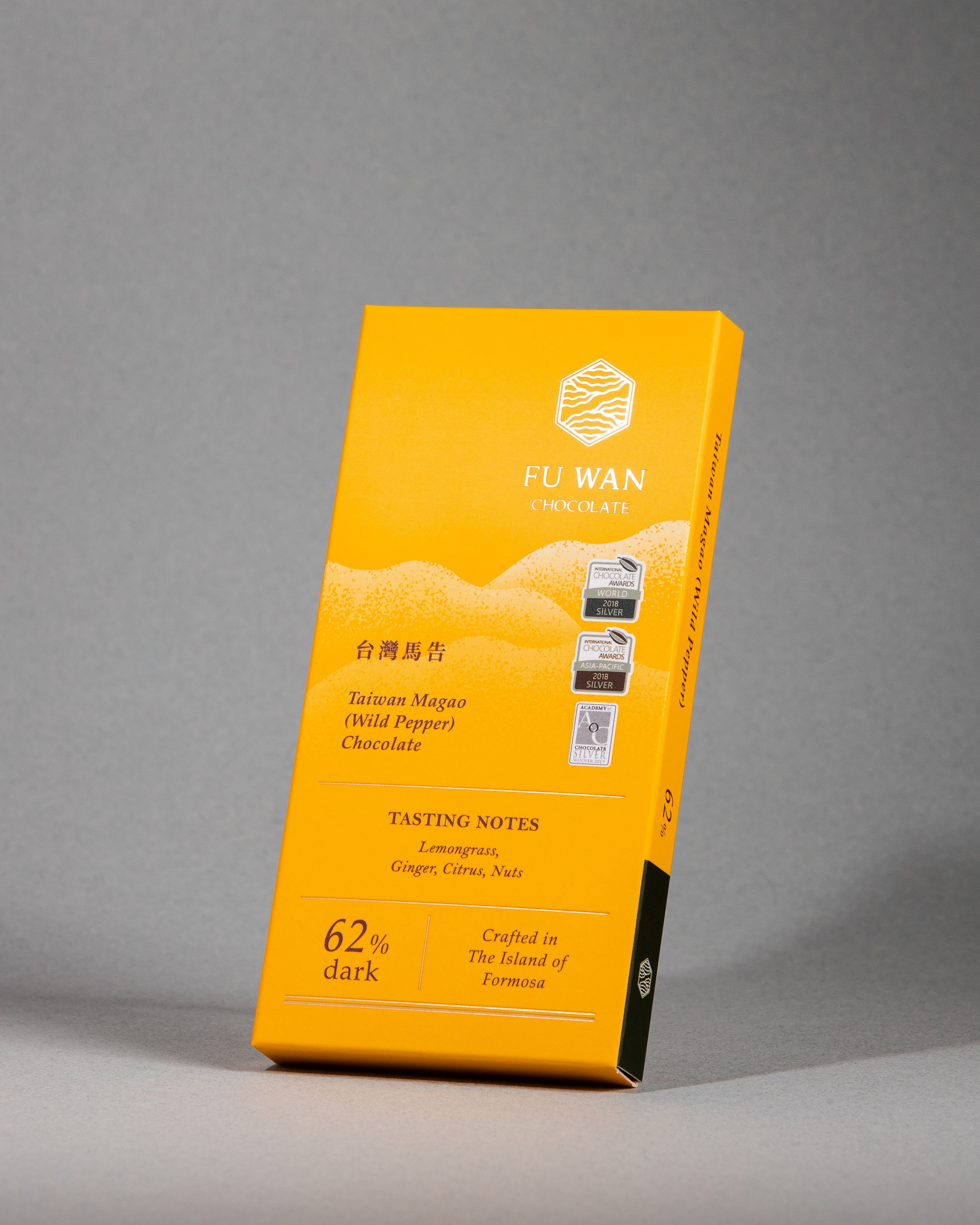 62% Taiwan Magao (Wild Pepper) Chocolate
