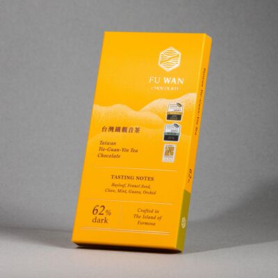 62% Taiwan Tie-Guan-Yin Tea Chocolate