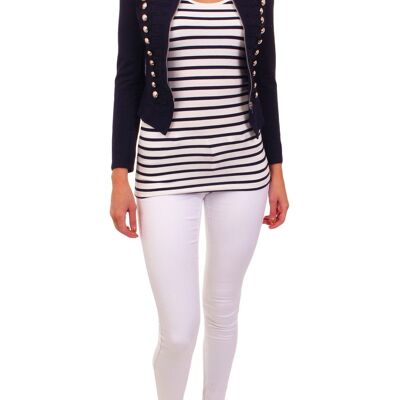 Cutie London Military Style Blazer - Navy