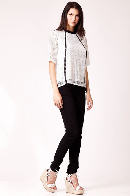 Cutie Monochrome Blouse