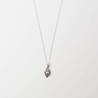 Seasons Ladybird Necklace Sterling Silver