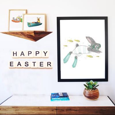 Fine art print Bunny Henry