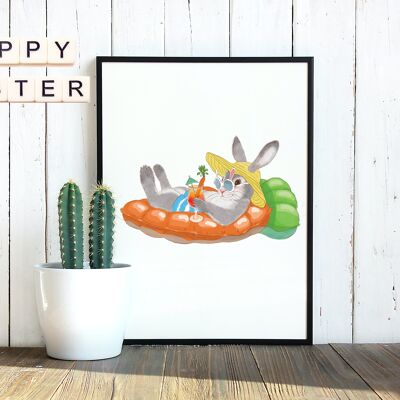 Fine Art Print Sunny Bunny
