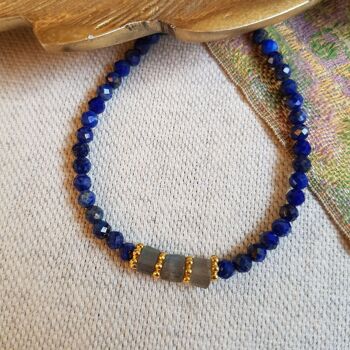 Bracelet kamala lapis lazuli 3
