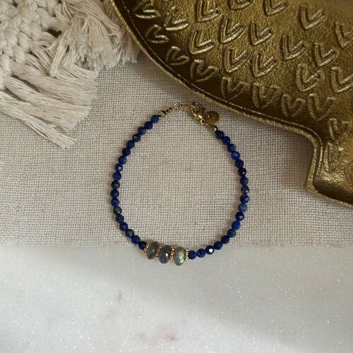 Bracelet kamala lapis lazuli