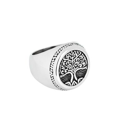 Tree Of Life Ring - Silver
