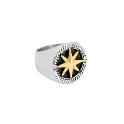 Compass Ring - Gold