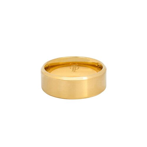 Brushed Band Ring - Gold