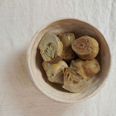 Vegetables - Carciofi caserecci - Artichoke hearts in olive oil (280g)