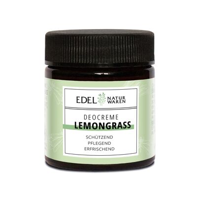 Lemongrass deodorant cream