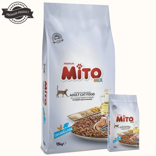 Mito Mix Cat Kip & Vis-5kg