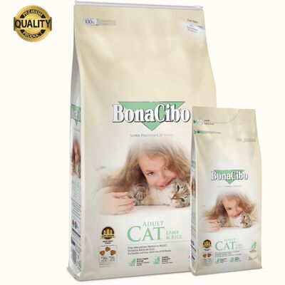 Bonacibo Cat Lam & Rijst-5kg