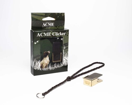 Acme Clicker 470 & 107.5 Polished Brass