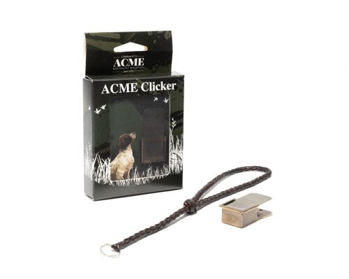 Acme Clicker 470 & 107.5 Antique Brass