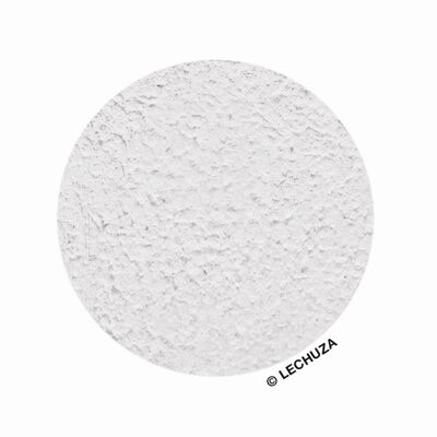 LECHUZA CANTO Stone 30 Fioriera da pavimento in resina poliresina bianca al quarzo alta con substrato H56 L30 L30 cm, 12 litri Cap.