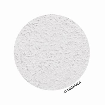 LECHUZA CANTO Stone 40 High Quartz White Poly Résine Sol Jardinière Auto-Arrosante avec Substrat H76 L40 W40 cm, 29 ltrs Cap. 10