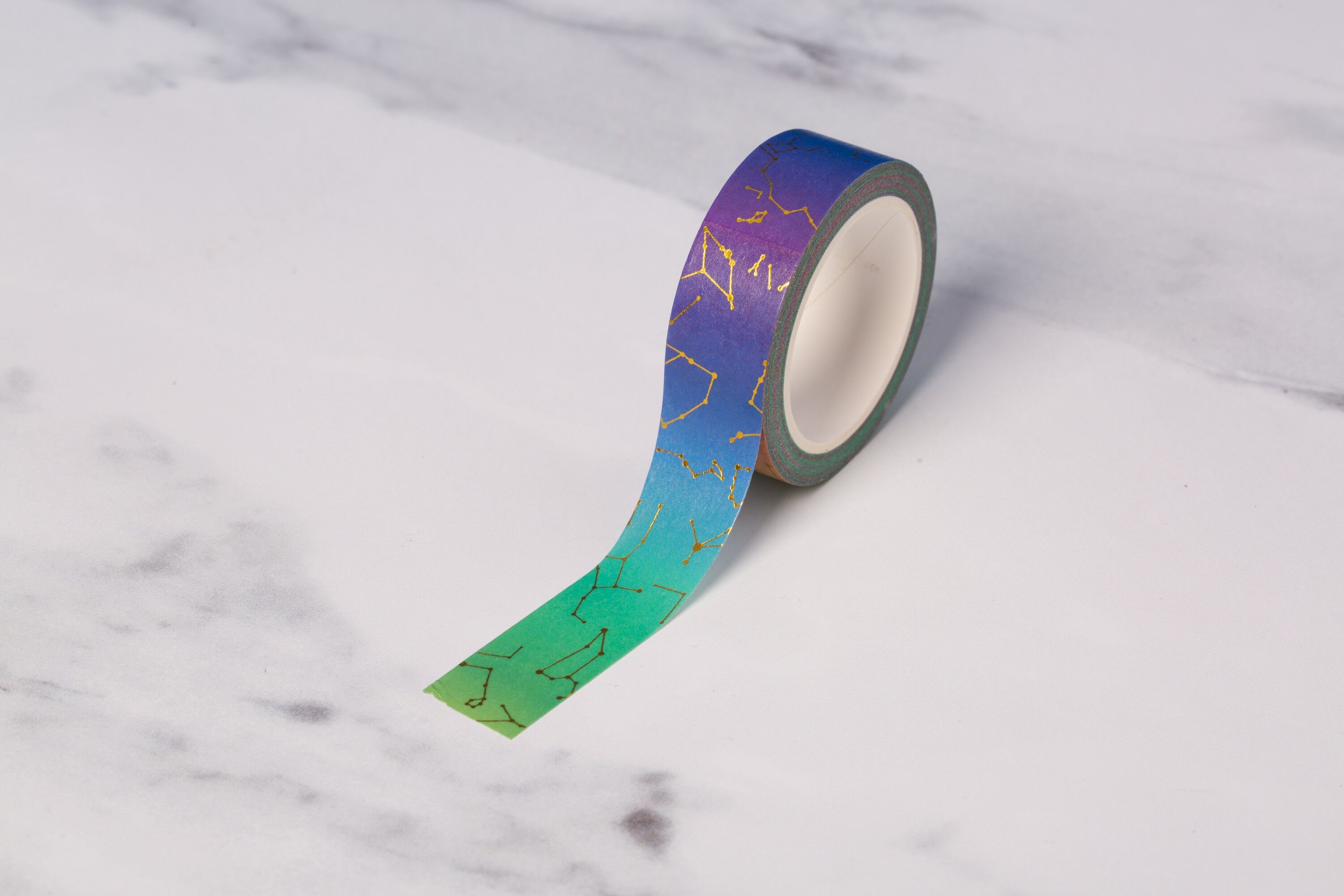 Cinta washi de constelación - Arcoíris (1,5 cm x 10 m)