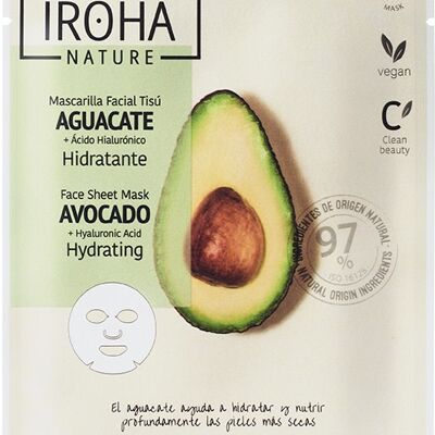 HYDRATING Facial Mask Tissue with Avocado