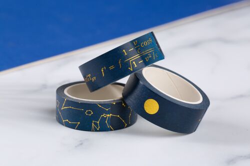 Washi tape de formules astronomiques