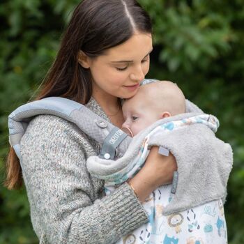 Couverture de voyage pour bébé - Animaux effrontés 11