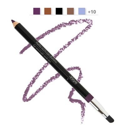 Crayon yeux avec applicat  - Violet