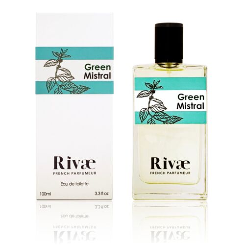 Green Mistral 100ml - Eau de toilette Agrumes et Herbes aromatiques