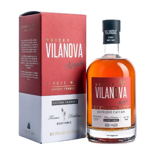 Whisky Tourbé Vilanova Argile 700ml, 43%vol