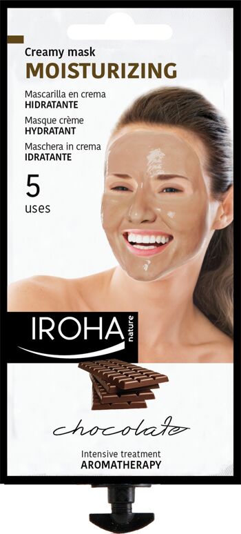 Masque hydratant au chocolat 1