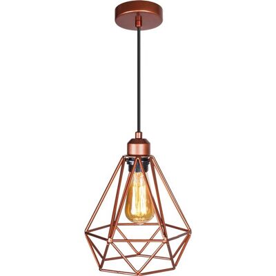 Pendant Light KENTUCKY 1xE27 H.Reg.xD.20,5cm Copper/ IL-073850111