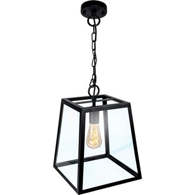 Lampada a sospensione a LED ADAM a 1 luce nera / IL-092650109