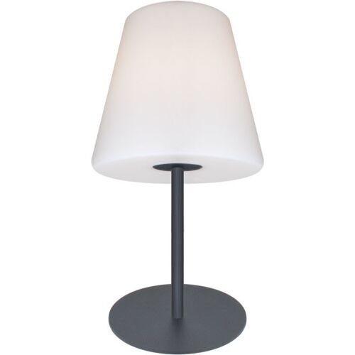 Table Lamp BELADONA IP44 1xE27 H.53xD.16cm White/Anthracite / IL-088070101